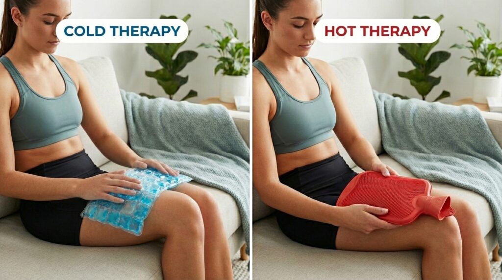 Crioterapia e Termoterapia na Recuperação de Lesões: Quando Usar Cada Uma?